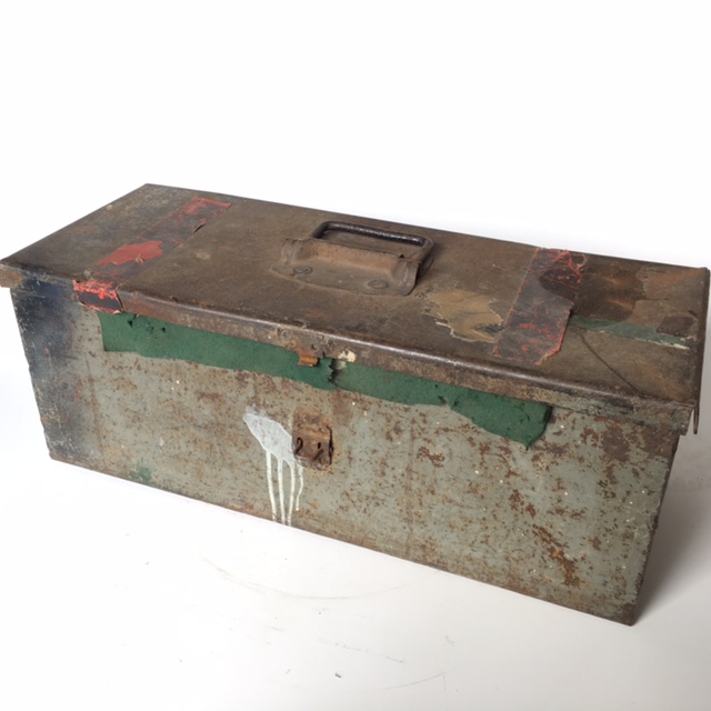 TOOL BOX, Large Metal (Heavy)